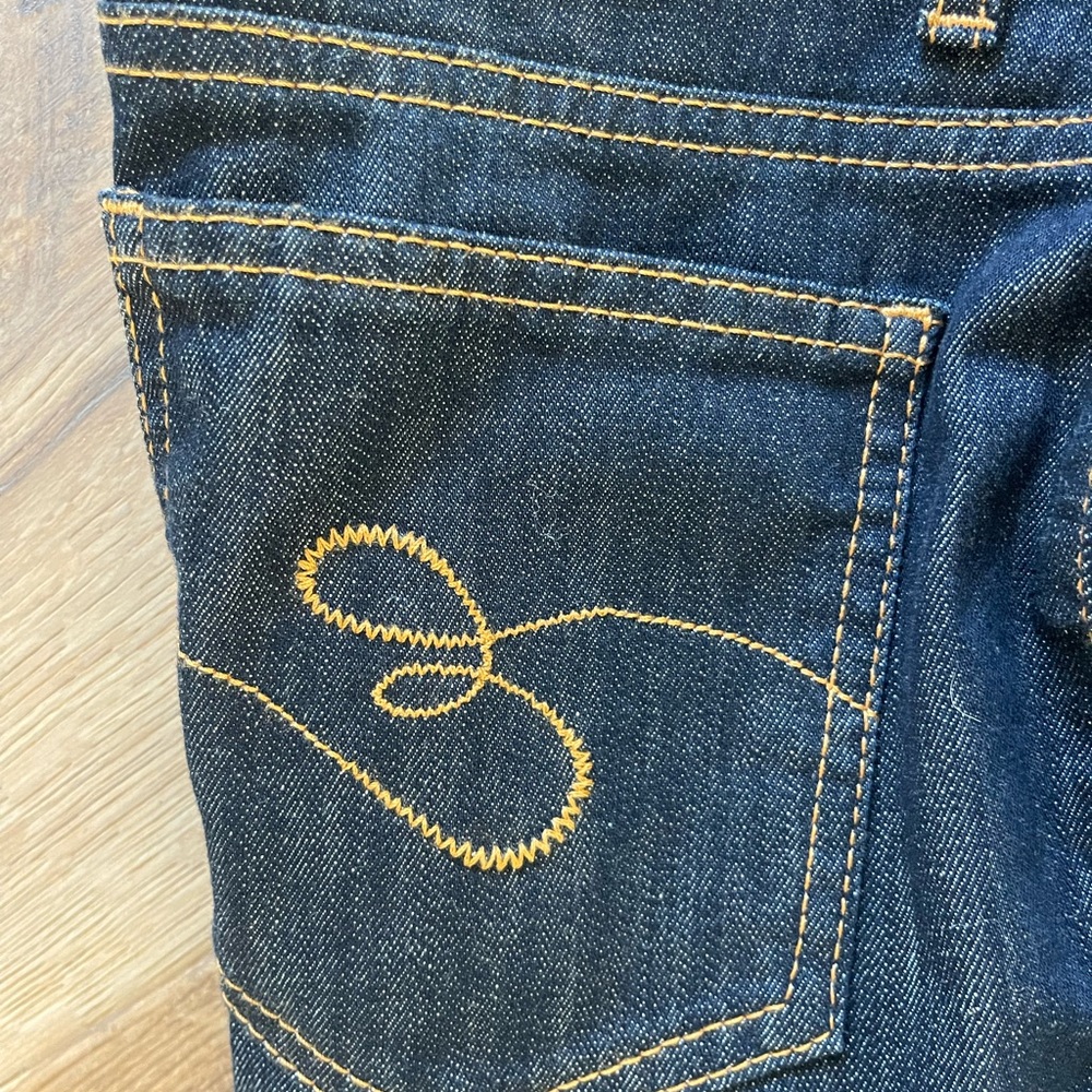 Escada Dark Indigo Flare Jeans - Picture 8 of 13